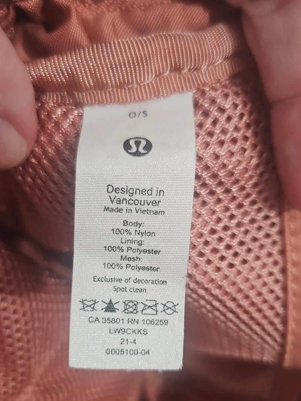 Lululemon Everywhere Belt Bag 1L OG Dusty Rose Blush Pink